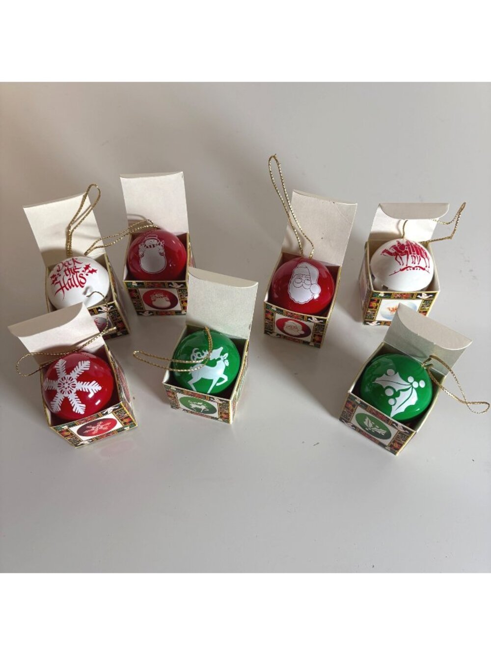 Scentimentals Christmas Ornaments for Artificial Trees Scented Set Of 7